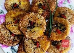 芝麻南瓜饼的做法图解8