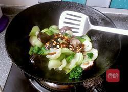 蚝油香菇油菜的做法图解4