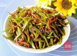 豆角炒肉丝的做法图解6