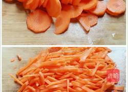 肉末木耳胡萝卜丝的做法图解4