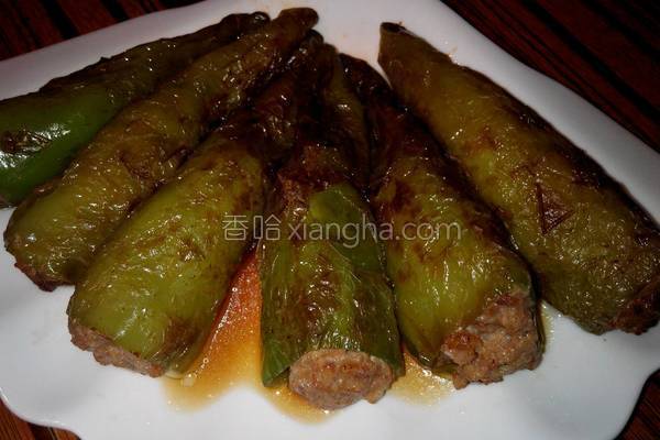 肉酿尖椒