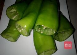 肉酿尖椒的做法图解4