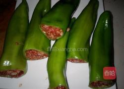 肉酿尖椒的做法图解6