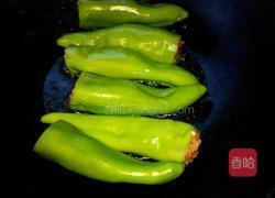 肉酿尖椒的做法图解8
