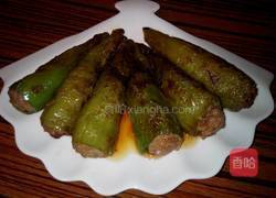 肉酿尖椒的做法图解10