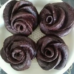 黑玫瑰(黑米面)的做法[图]