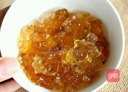 椰汁水果桃胶露的做法图解2