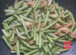 肉丝豇豆的做法图解4