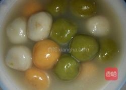 彩色汤圆的做法图解6