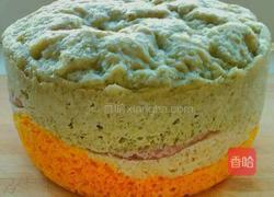 彩色发糕的做法图解5