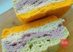 彩色发糕的做法图解7