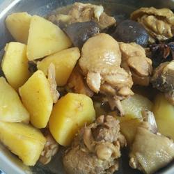 鸡腿炖蘑菇的做法[图]