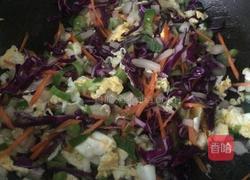 五色炒饭的做法图解5