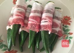 香煎秋葵的做法图解3
