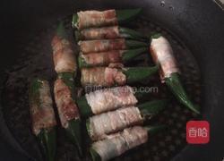 香煎秋葵的做法图解4