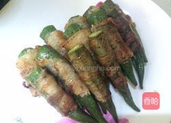 香煎秋葵的做法图解6