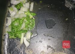 海鲜鸡蛋青菜炒饭的做法图解4