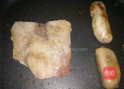 穆氏煎鱼肉泥膘肠(搭剔骨胡椒鱼排)的做法图解7