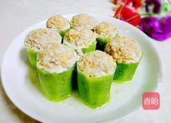 酿丝瓜的做法图解10