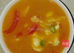 番茄青椒蛋汤的做法图解10