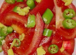 番茄青椒蛋汤的做法图解2