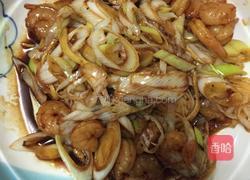 京葱虾仁的做法图解9