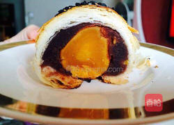 四色蛋黄酥的做法图解27