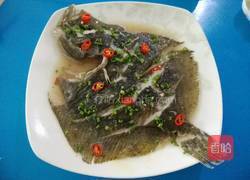 清蒸多宝鱼的做法图解7