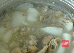 鸡汤炖萝卜的做法图解10