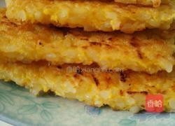 香煎黄金米饭的做法图解5