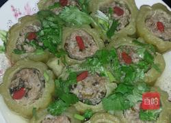 蒸酿苦瓜的做法图解7