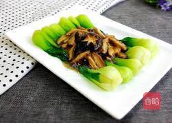 香菇扒油菜的做法图解14
