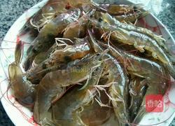 蒜香葱油基围虾的做法图解3