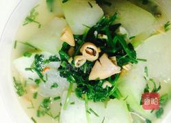 冬瓜乌贼菠菜烩的做法图解7