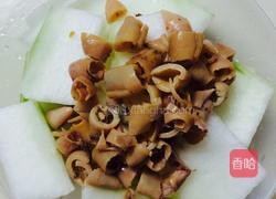冬瓜乌贼菠菜烩的做法图解1