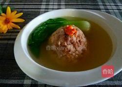 清炖蟹粉狮子头的做法图解16