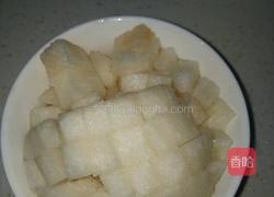 红枣雪梨粥的做法图解3