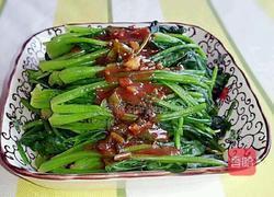 芝麻酱拌菠菜的做法图解5