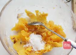 红薯豆沙丸子的做法图解2