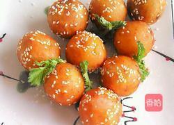 红薯豆沙丸子的做法图解11