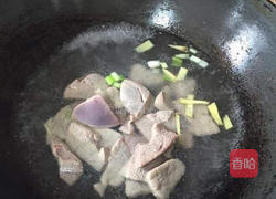 猪肝汤的做法图解4