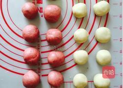 红曲豆沙酥的做法图解3