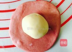 红曲豆沙酥的做法图解4