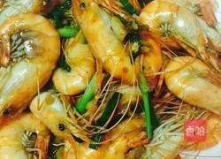 红烧河虾的做法图解5