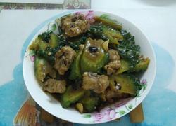 排骨豆豉焖凉瓜
