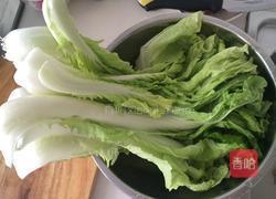 五花肉白菜炖干豆腐的做法图解1