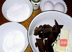 巧克力熔岩蛋糕的做法图解1