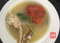 沙锅大闸蟹粥的做法图解10