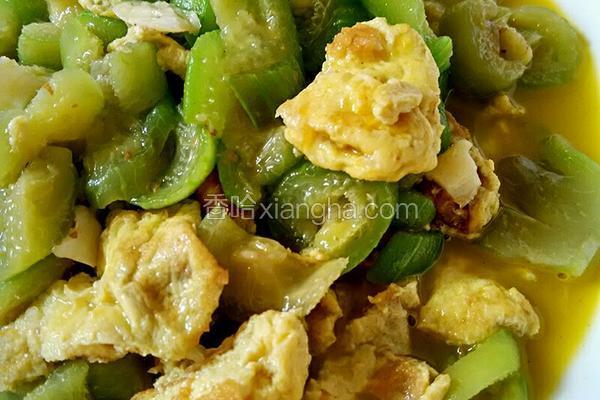 丝瓜炒鸡蛋