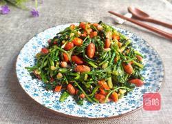 花生米拌菠菜的做法图解12